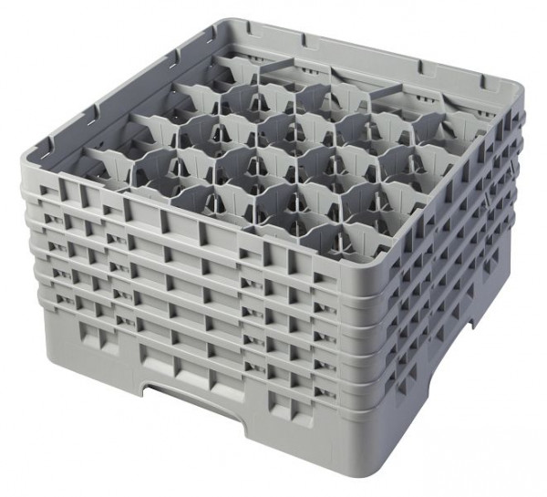 Panier de lavage Cambro 20 compartiments Camrack® 25,7 cm, gris doux, UE: 2 pièces, 20S958151