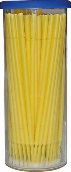 Kunzer micro-pinceaux de nettoyage et de retouche, 100 pièces dans une boîte distributrice, 7MRB100
