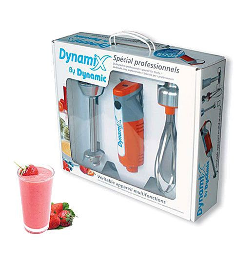 Dynamic Set Dynamix Kombi 160, set complet mixeur plongeant, comprenant 1 fouet et 1 mixeur plongeant, MF052