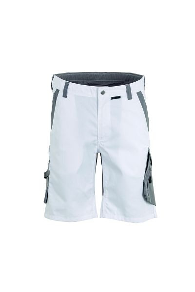 Short homme Planam Norit, blanc/zinc, taille 4XL, 6458068