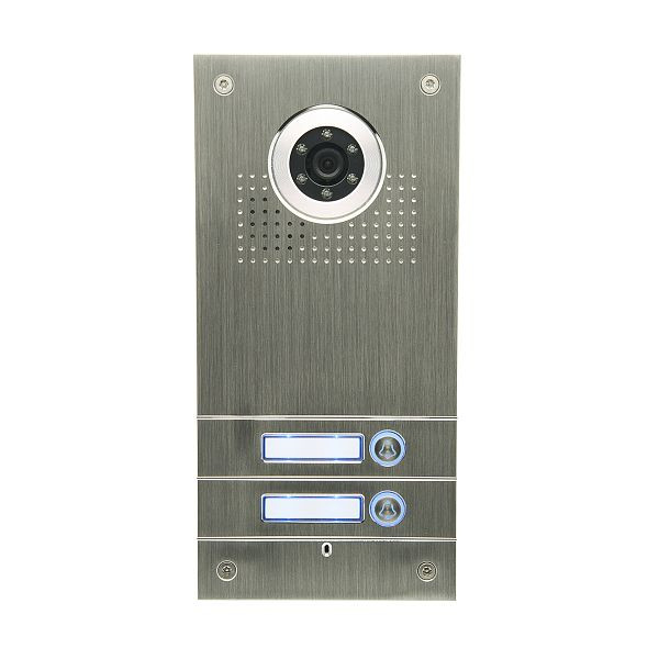Anthell Electronics Interphone extérieur 2 familles pour interphones vidéo AE V2A, SAC563DN-CK(2)