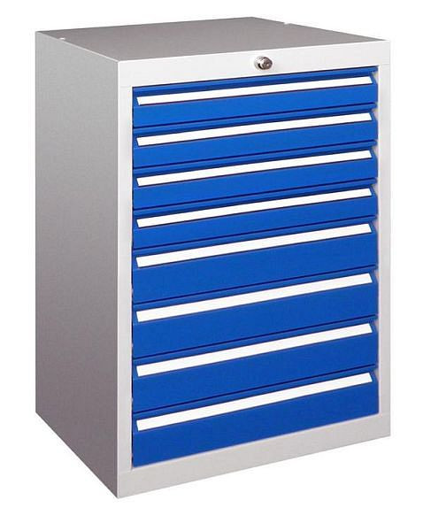 Armoire à outils PAVOY avec guides à rouleaux, capacité de charge 50 kg, largeur de l'armoire 500 mm, hauteur 800 mm, 43453-080-013
