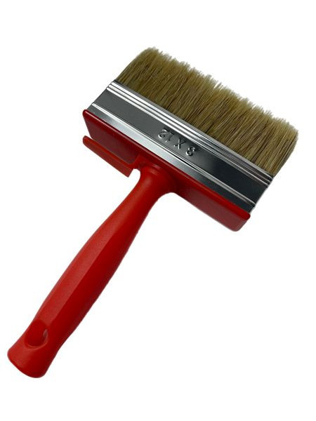 VaGo-Tools Pinceau plat Pinceau Pinceau pour plafond Pinceau pour surfaces de peintre 3x12cm, UE: 6 pièces, 197-120-6_vx