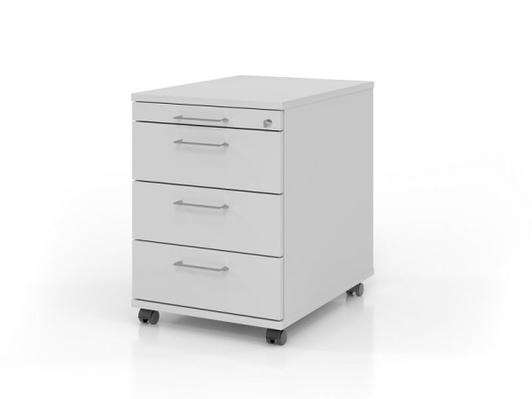 Roll-conteneur Hammerbacher AC30 BS, profondeur 58, corps : gris / façade : gris, 42,8 x 58 x 59 cm, 1/3/3/3 HE, VAC30/5/5/BS