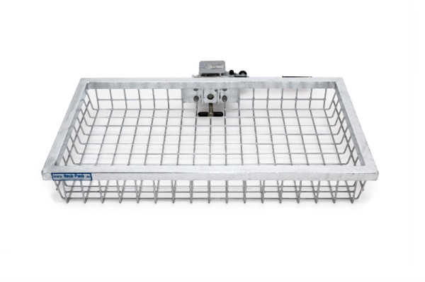 Porte-bagages arrière Optimal, pliable avec dégagement rapide, dimensions 900 x 500 x 125 mm, 900294