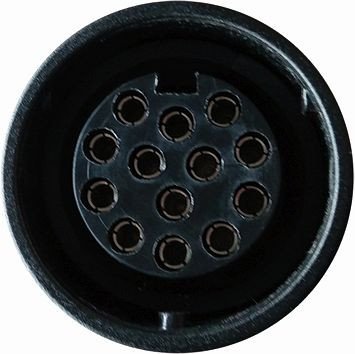 Testeur portatif Kunzer pour tester les fiches et prises à 13 broches, 7TT13
