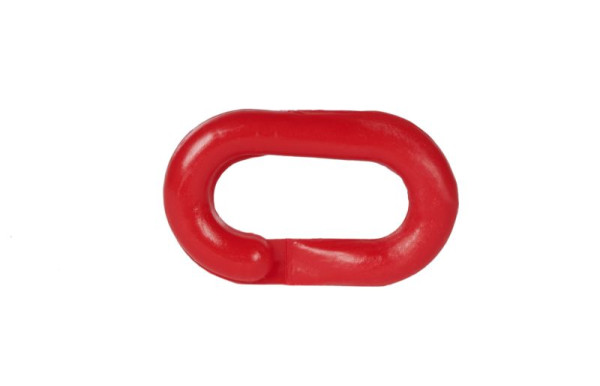 Maillon de jonction SW acier plastique, 8mm, rouge, 07322L