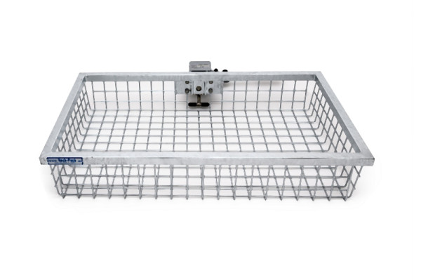 Porte-bagages arrière Optimal, pliable avec dégagement rapide, dimensions 1000 x 600 x 175 mm, 900297