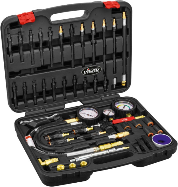 Jeu de testeurs de compression et de perte de pression VIGOR, nombre d'outils : 48, V4461