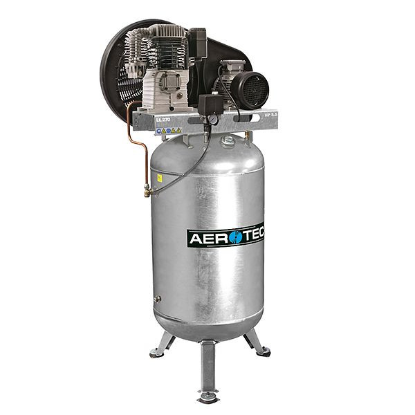 AEROTEC N59-270 Z PRO AD2000 debout - 400 V -15 bar galvanisé, 2005442