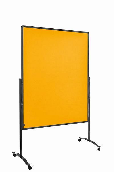 Tableau d'affichage acoustique Legamaster BOARD-UP 75x50cm jaune vif, 891662000