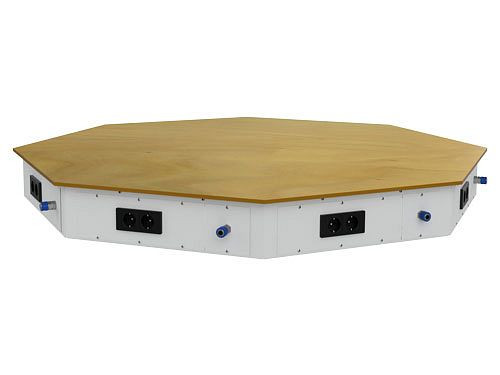 Bedrunka+Hirth Attache énergétique 6 angles non équipée, dimensions en mm (LxPxH) : 1570 x 1450 x 165, 03.88.73/BLB