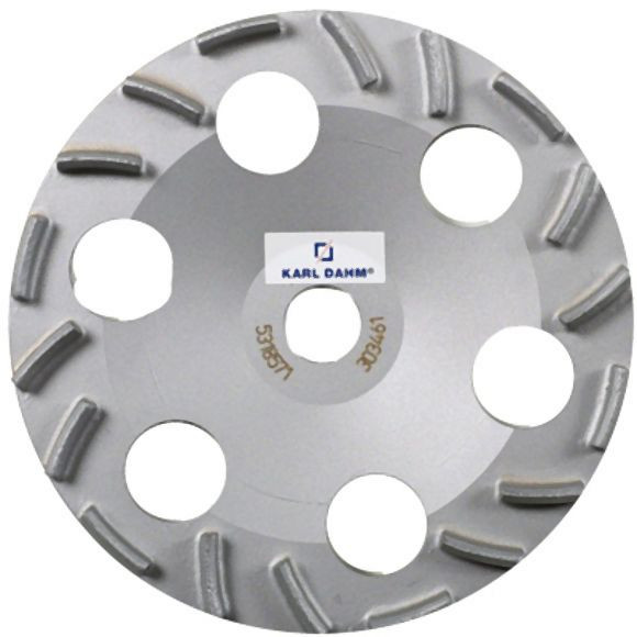 Karl Dahm meule diamantée professionnelle Ø125 mm, 22,2 mm, 50509