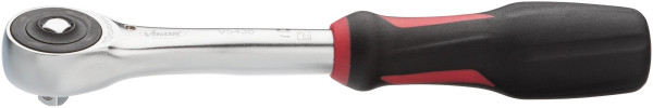 VIGOR Cliquet réversible à poignée rotative à 360°, carré plein 6,3 mm (1/4 pouce), 176 mm, V5436