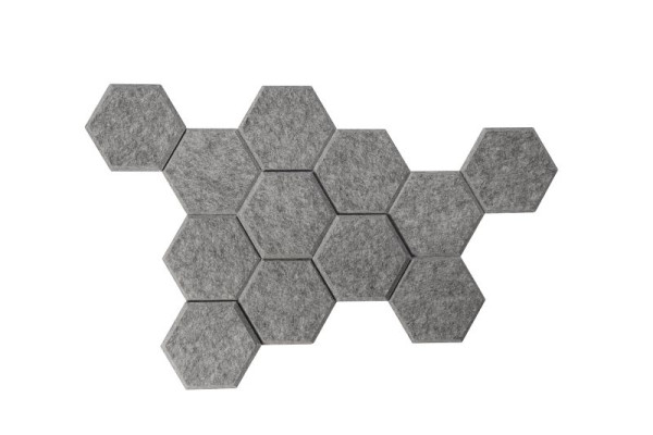 Hammerbacher nid d'abeille acoustique, lot de 12, VAWB15/5