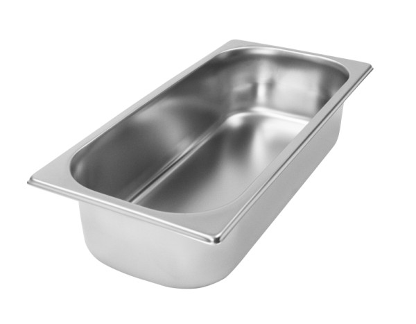 Bac à glace Schneider 360 x 165 x 80 mm, capacité 3,25 litres - inox, 199616