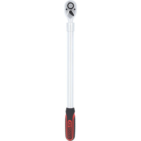 KS Tools Cliquet télescopique réversible 1/2", extra long, 72 dents, 914.1205