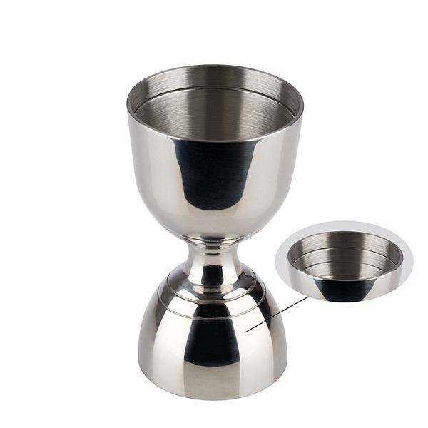Barre doseuse APS, Ø 5 cm, hauteur : 9 cm, acier inoxydable, volume : 30 / 60 ml, avec ligne de remplissage : 93356