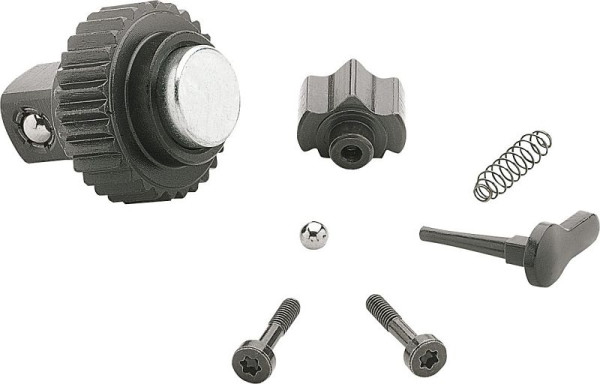 Jeu de pièces de rechange Hazet roue à cliquet avec verrouillage de sécurité, 10 = carré extérieur 3/8" pour cliquet réversible HAZET 8816 S, 6402-1 S, 8816S/7