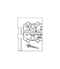 Insert de module GEDORE pour contact lamellaire, 1963384