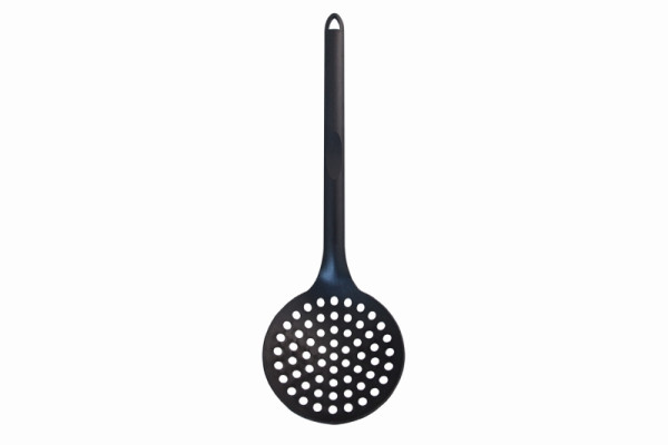 Schneider cuillère à fentes noire en PPA, longueur 32,5 cm, jusqu'à max 270°C, 172463