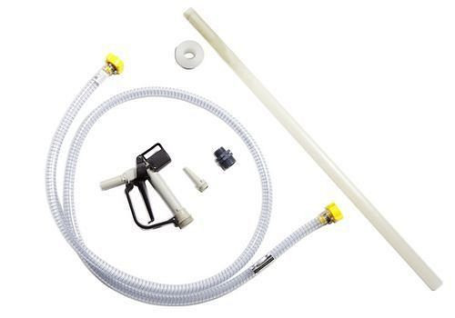 Kit d'accessoires DENIOS vidange de fût pour pompe à membrane à air comprimé 1" en PP / TF, 123-288