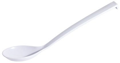 Cuillère à salade Contacto perforée blanche, 4903/335