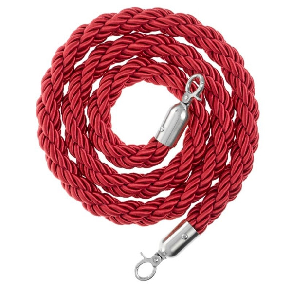 Cordon ALLPAX STOPPO rouge, 200 cm, 10002016