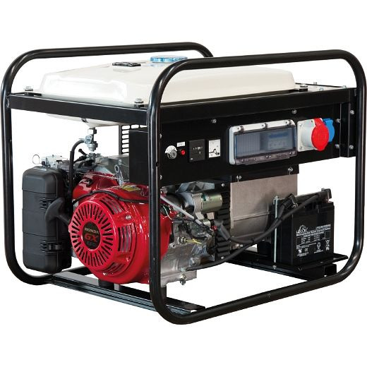 Groupe électrogène ELMAG SEBS 7500WDE/25-AVR, avec moteur HONDA GX390 (semi-insonorisé), 53153
