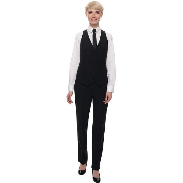 Events Ladies Waiter Pants Noir Longueur Standard - Taille 38, BB172-10