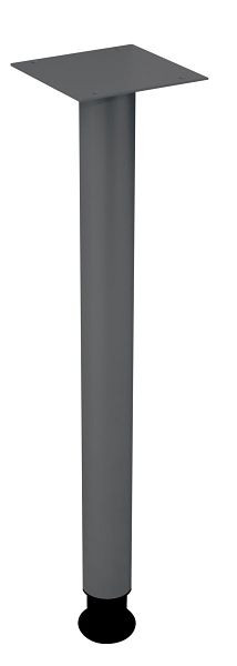 Pied d'appui Hammerbacher STFH rond, couleur : graphite, diamètre : 60 mm, VSTFH/G