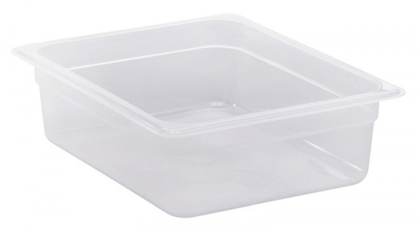 Lot de 6 récipients Gastronorm en polypropylène translucide Cambro 5,9 L 24PP190