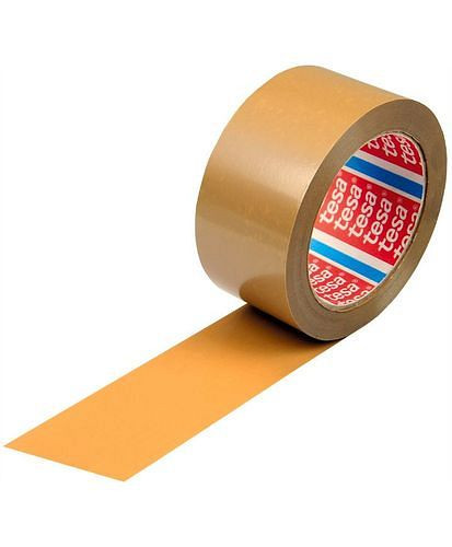 ruban adhésif tesa PVC 4124, marron, 50 mm de large x 66 m, épaisseur 65µ, paquet : 36 rouleaux, 299528