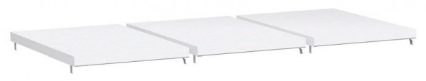 geramöbel 3 étagères pour rayonnage avec supports d'étagère, blanc, N-381711-W