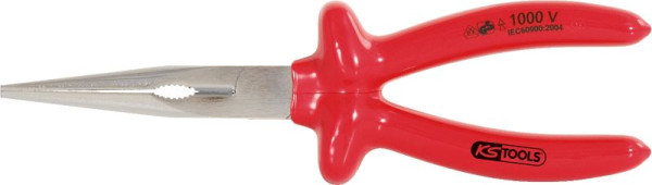 KS Tools Pince à bec effilé VDE, 160 mm, 117.1293