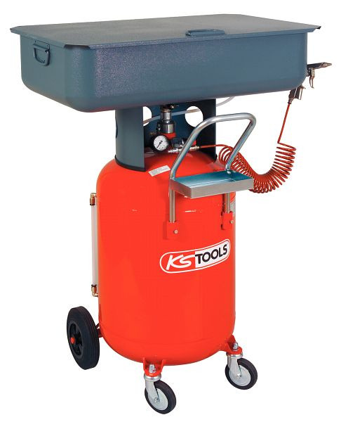 KS Tools Station de nettoyage mobile pour petites pièces, 60 litres, 160.0040