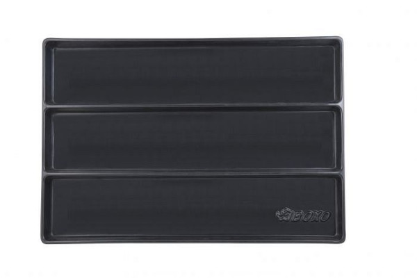 Plateau vide Boxo avec 3 compartiments, 568x395mm, UE: 10 pièces, BXP000-2