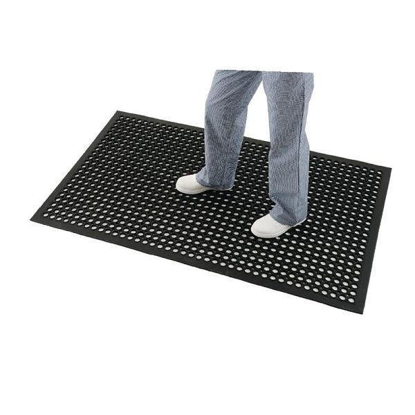 Tapis anti-fatigue Jantex noir, DP206