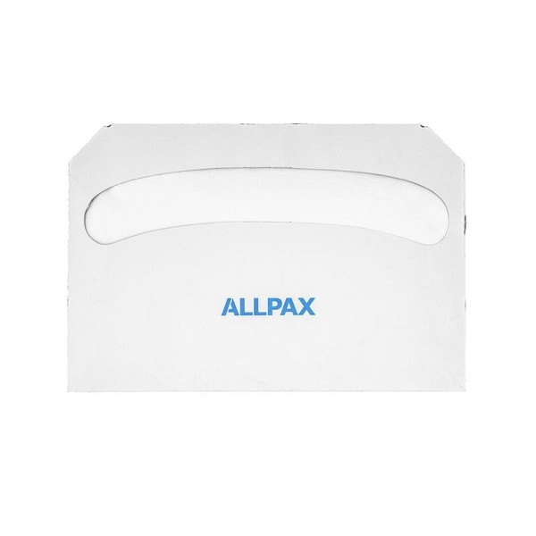 Housses de siège de toilette en papier ALLPAX, paquet de 250, 10013797