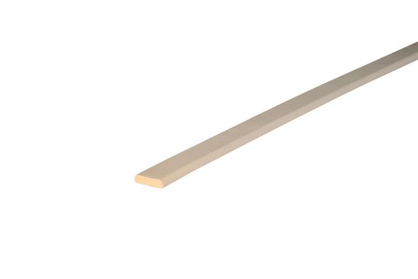 Protection de surface Knuffi, profil d'avertissement et de protection type F, blanc, 1 mètre, PF-10315