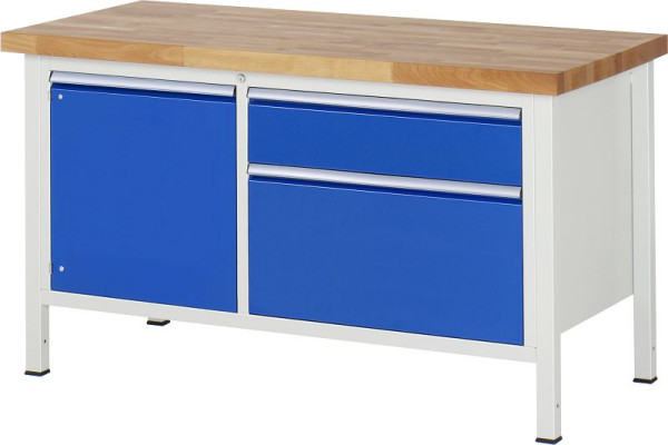 Etabli RAU série 8000 - modèle 8651, L1500 x P700 x H840-1040 mm, 13-8651A2-157B4H.11