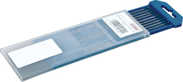 Électrode de tungstène ELMAG type 'E-WL 15', 'or', 1,0 x 175 mm - universelle, W 98, 5% + 1,5% LaO², 10 pièces, 59690