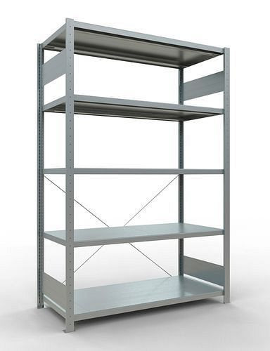 Rayonnage à étagères Schulte, champ de base, 5 niveaux de rangement, traverse, charge du compartiment 250 kg, 1360 x 636 x 2000 mm, 278769