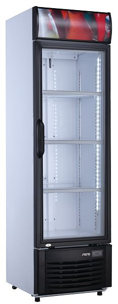 Réfrigérateur à boissons Saro avec panneau publicitaire modèle GTK 282 M, 437-1006