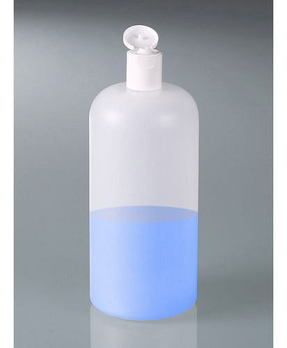 Flacons ronds DENIOS en HDPE, avec bouchon à rabat 1000 ml, UE : 10 pièces, 281-739
