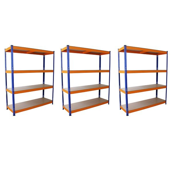 Monster Racking S-RAX étagère de rangement 150 x 50 cm, lot de 3, 20021