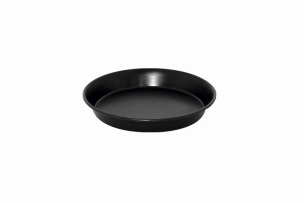 Plateau à pizza Schneider Ø 260 mm, hauteur 25 mm, matériau : tôle bleue, 997260