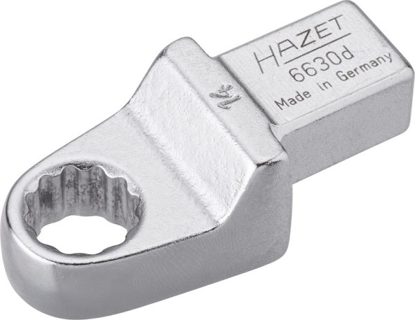 Clé polygonale à insert Hazet, insert carré 14 x 18 mm, profil de traction double hexagonal externe, 14 mm, 6630D-14