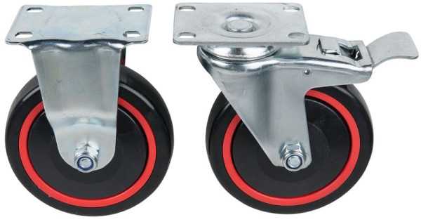 KS Tools RACINGline jeu de direction et de rouleaux, avec vis, 826.9504