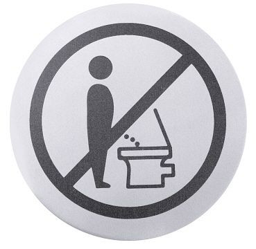 Symbole de porte de toilette Contacto PLEASE SET, 7661/006